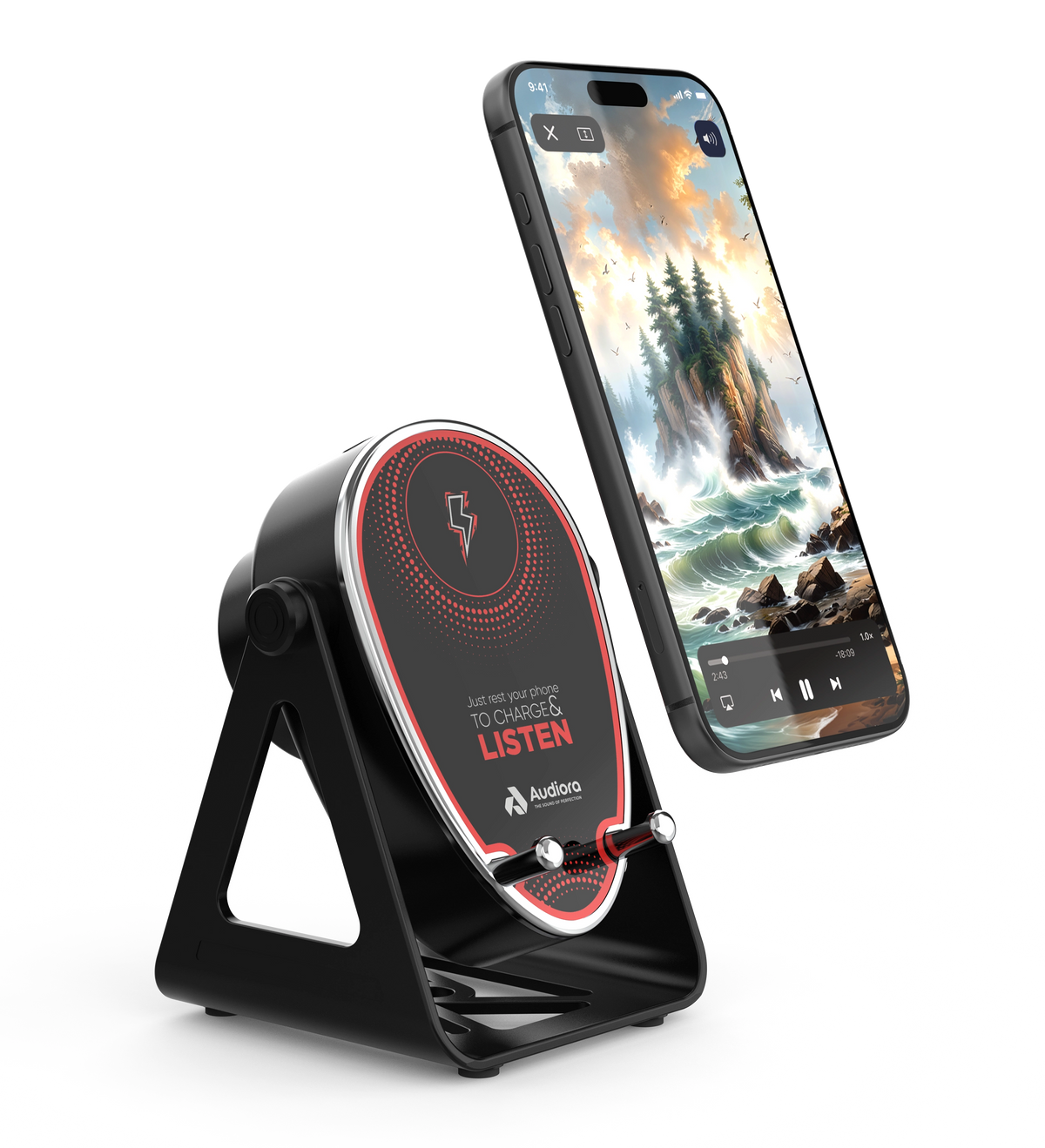 Magic Pro Speaker + Wireless Charger